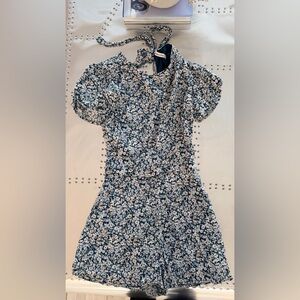Abercrombie & Fitch Navy Floral Dress